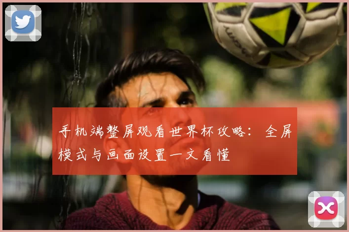 手机端整屏观看世界杯攻略：全屏模式与画面设置一文看懂