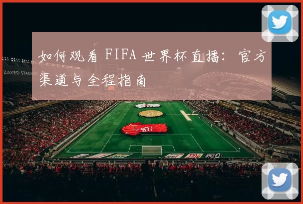 如何观看 FIFA 世界杯直播:官方渠道与全程指南