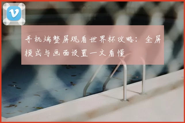 手机端整屏观看世界杯攻略：全屏模式与画面设置一文看懂