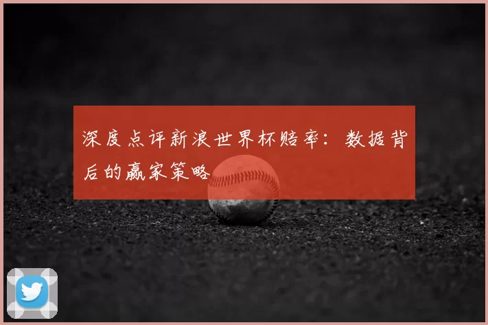 深度点评新浪世界杯赔率：数据背后的赢家策略